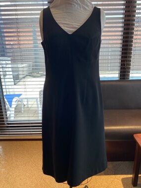 Sandra Angelozzi designer black dress - like new